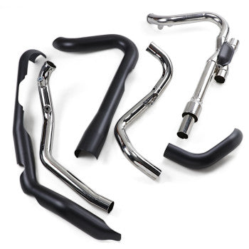 Cobra Dual Bung Pro Chamber Headpipes (Black)